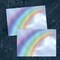 Great Papers! Note Card and White Envelope, Rainbow, 4.75" x 3.375"(folded), 20 count